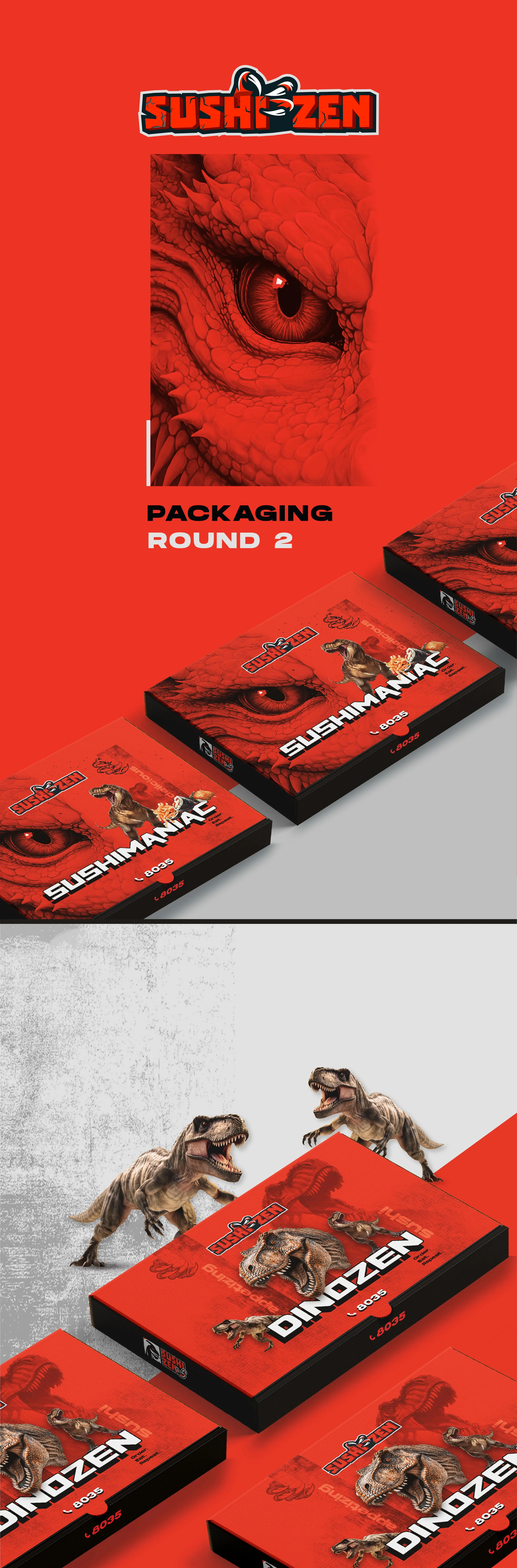 Sushi Zen Packaging ⦿ The Point Marketing Agency